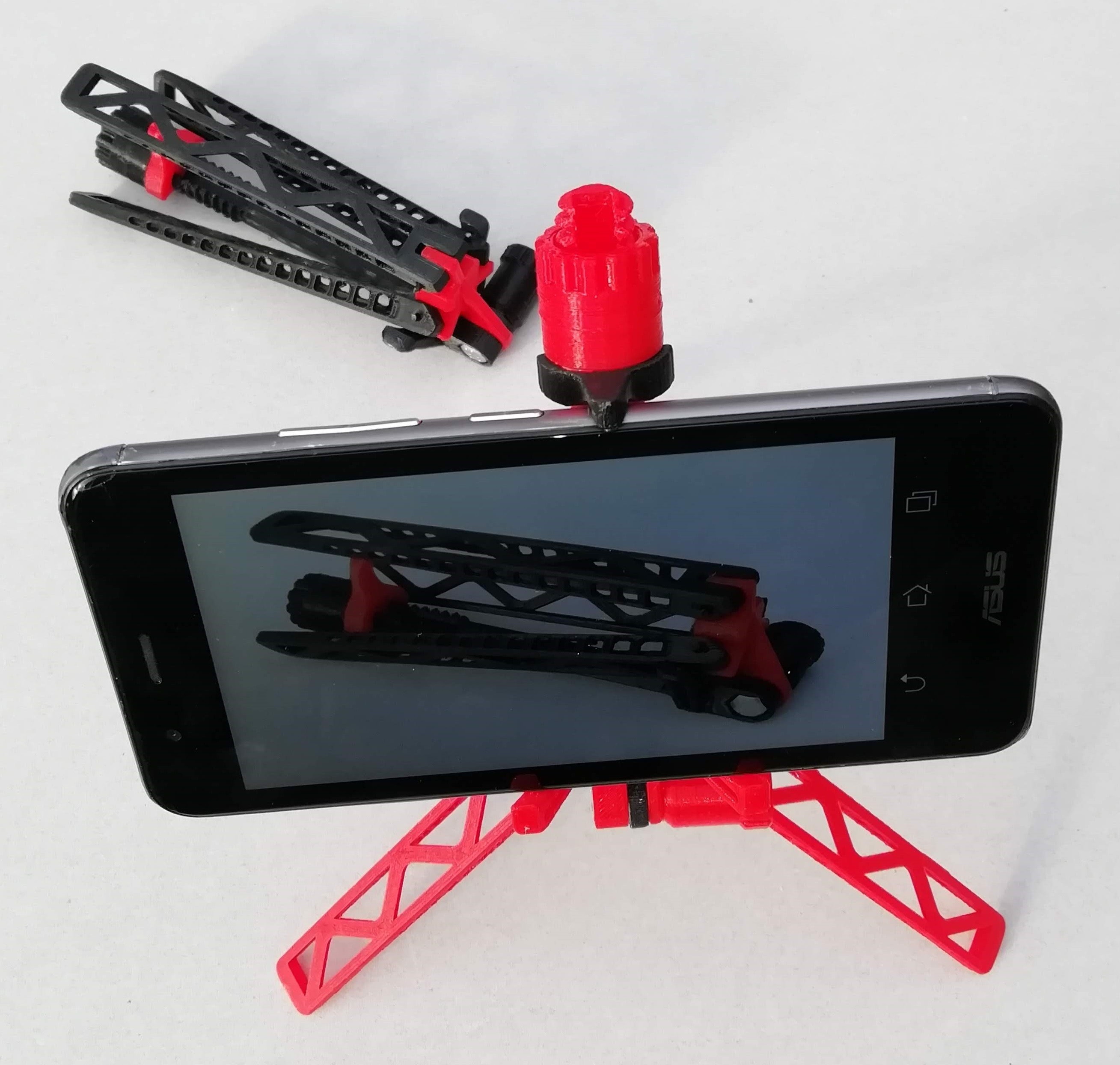 Free STL file Cell phone tripod 📞 ・3D printing template to download・Cults